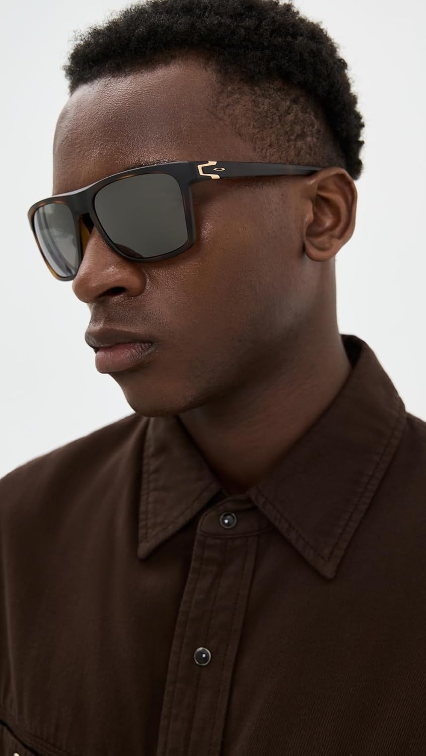 Oakley Sunglasses for Men - OO9100 Leffingwell Rectangular Sunglasses PRIZM Lenses