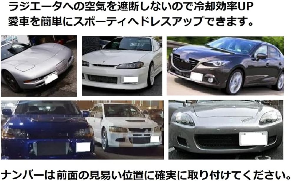 Amazon Neyorika ナンバープレート ナンバーステー 車 ナンバー エアロ 角度 調節 車用 汎用 移動 キット ブラック 外装 エアロパーツ 車 バイク