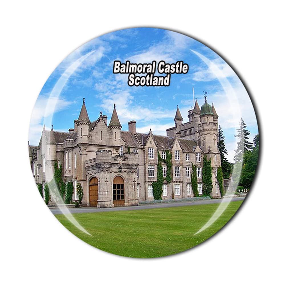 Balmoral Castle Scotland Britain United Kingdom Fridge Magnet Souvenir Gift Refrigerator Magnetic Sticker