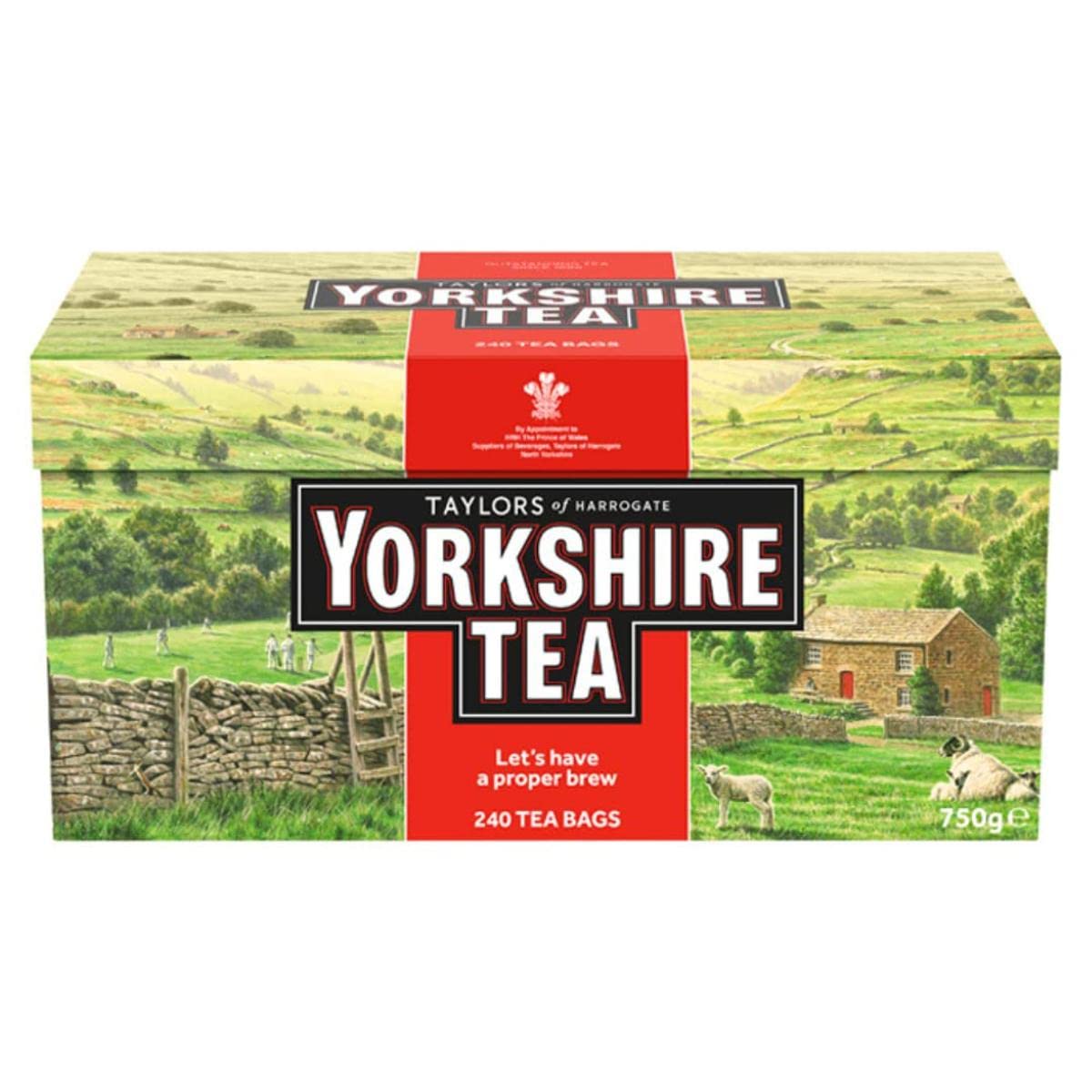 Yorkshire Tee Teebeutel, 240 Stück, 750 g