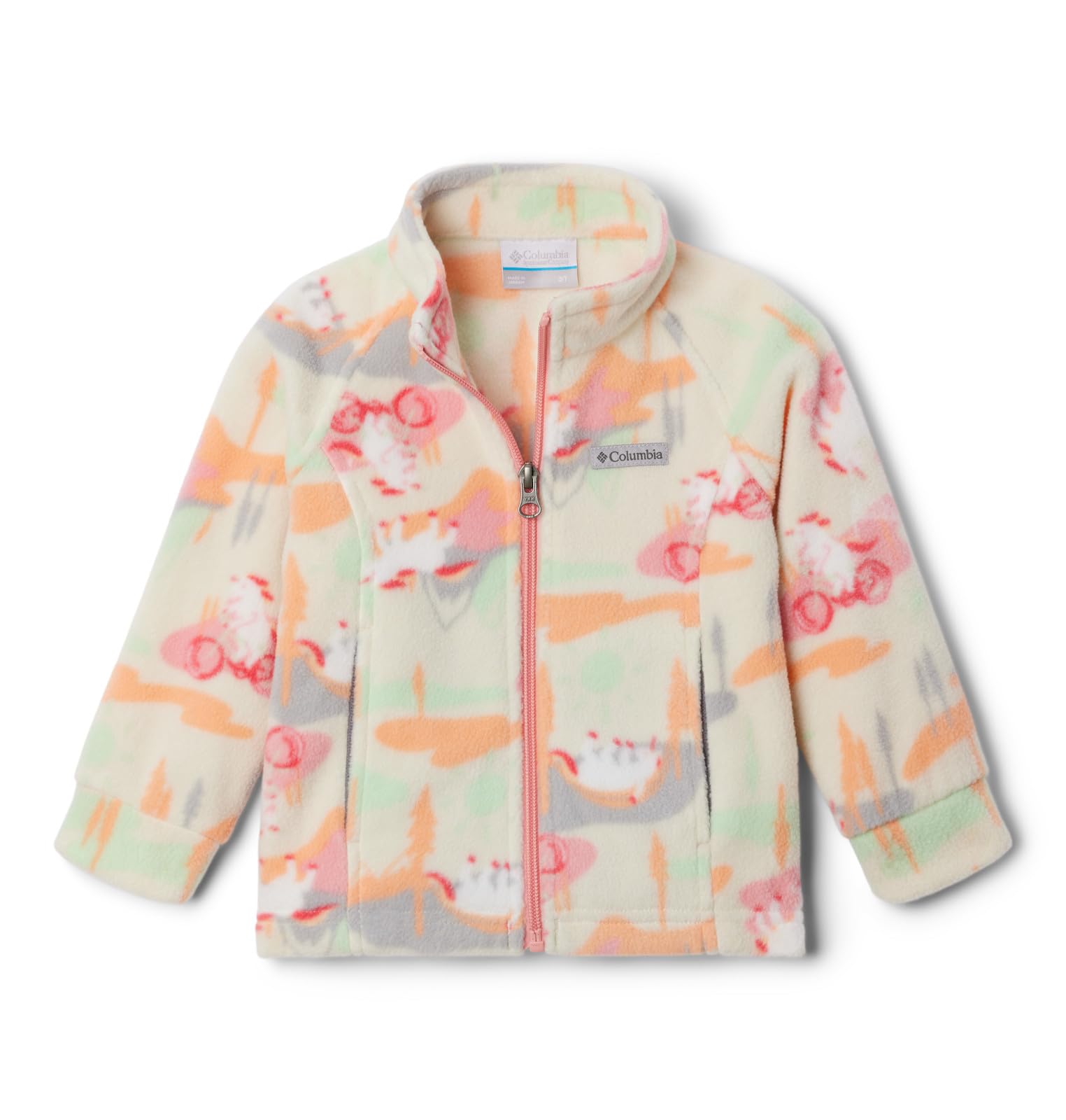 Columbia Youth Girls Benton Springs II Printed Fleece Jacket
