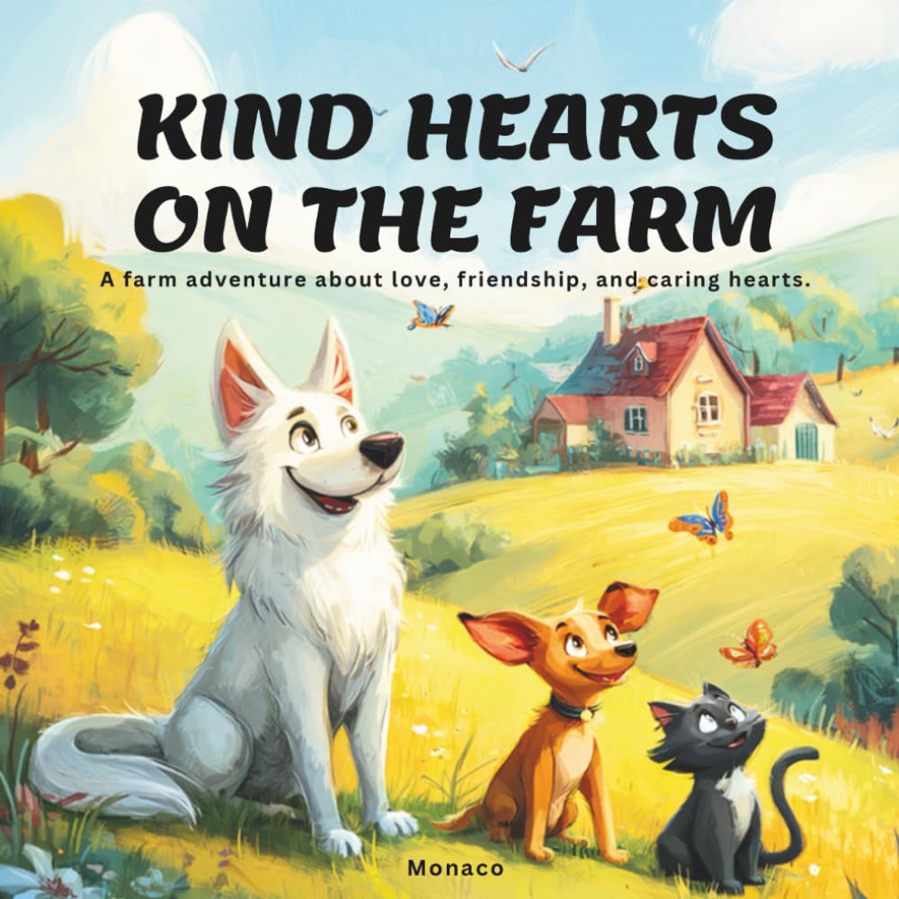 KIND HEARTS ON THE FARM: A farm adventure about love, friendship, and caring hearts.