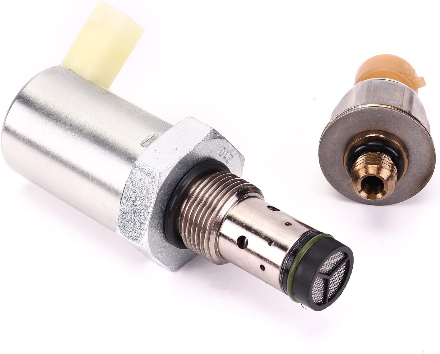 5C3Z9C968CA 5C3Z-9C968-CA Fuel Injection Pressure Regulator Valve & Sensor IPR & ICP Compatible with 03-10 Ford F250 F350 F450 F550 E350 E450