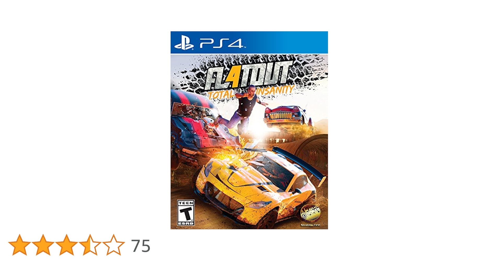 (未使用･未開封品)　FlatOut 4: Total Insanity - PS4 wyeba8q Flatout 4 Total Insanity - PlayStation 4 | Strategy First