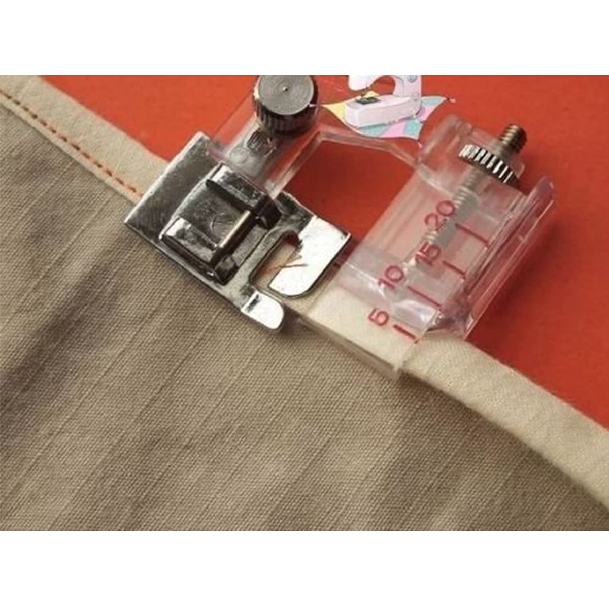 2 pezzi piedino per cucire quilting piedino universale e piedino adattatore con gambo basso a scatto per accessori per macchine da cucire domestiche  15