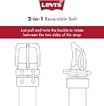 Levi's hommes Double Pong réversible ceinture casual