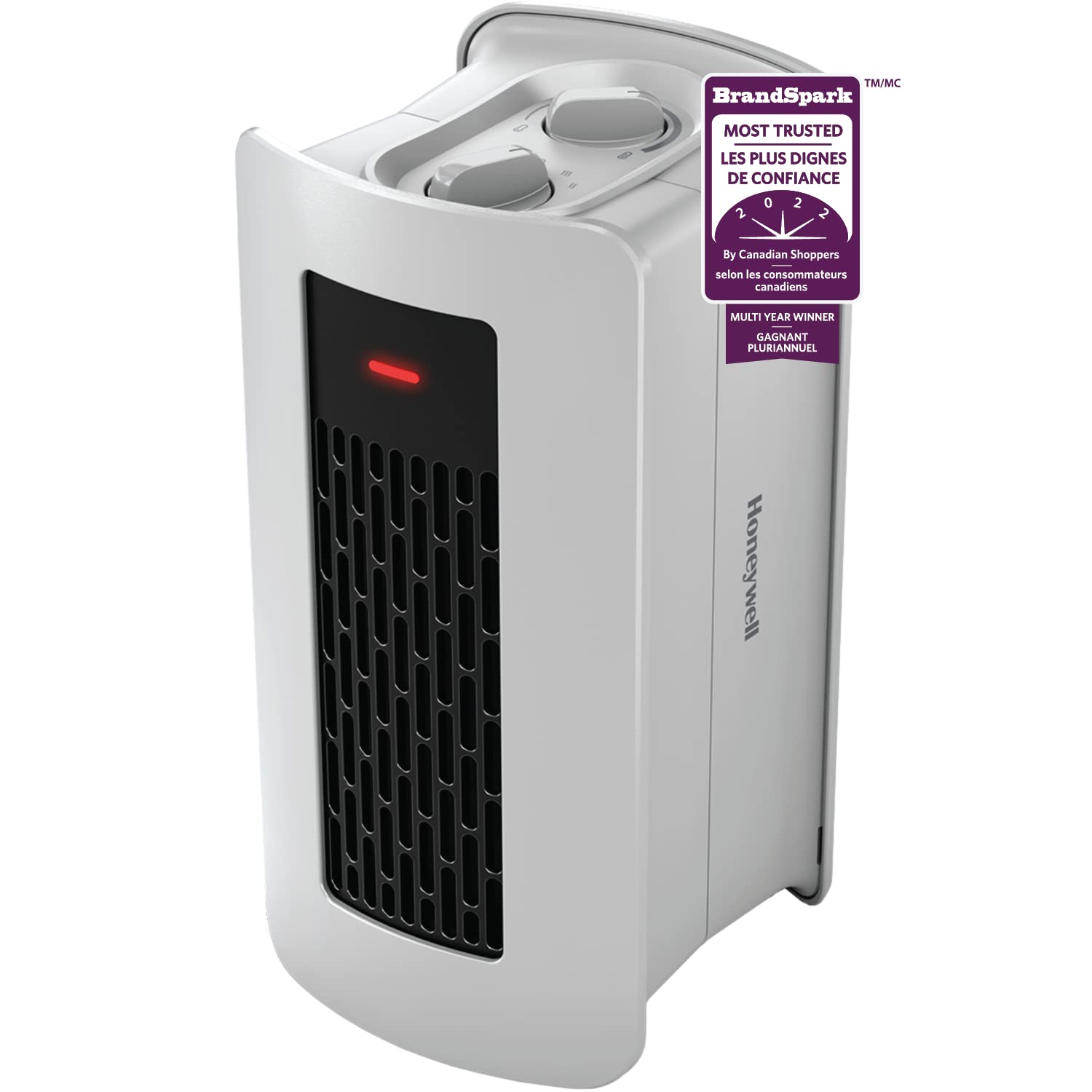 Honeywell HHF250C Dual Position Fan Forced Space Heater for Small - Medium  Bedroom, Office, Home, Gray : Amazon.ca: Home