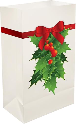 Miniatura 7 de LumaBase Bolsas de plástico Luminaria, color blanco - Juego de 12