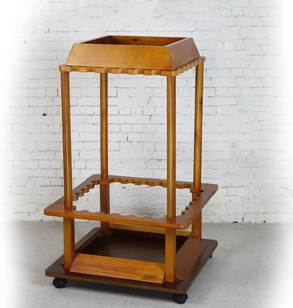 Fishing Rod Holder 24 Square Solid Wood Fishing Rod Display Rack Fishing Tackle Shop Fishing Rod Display Rack Outdoor Storage Use