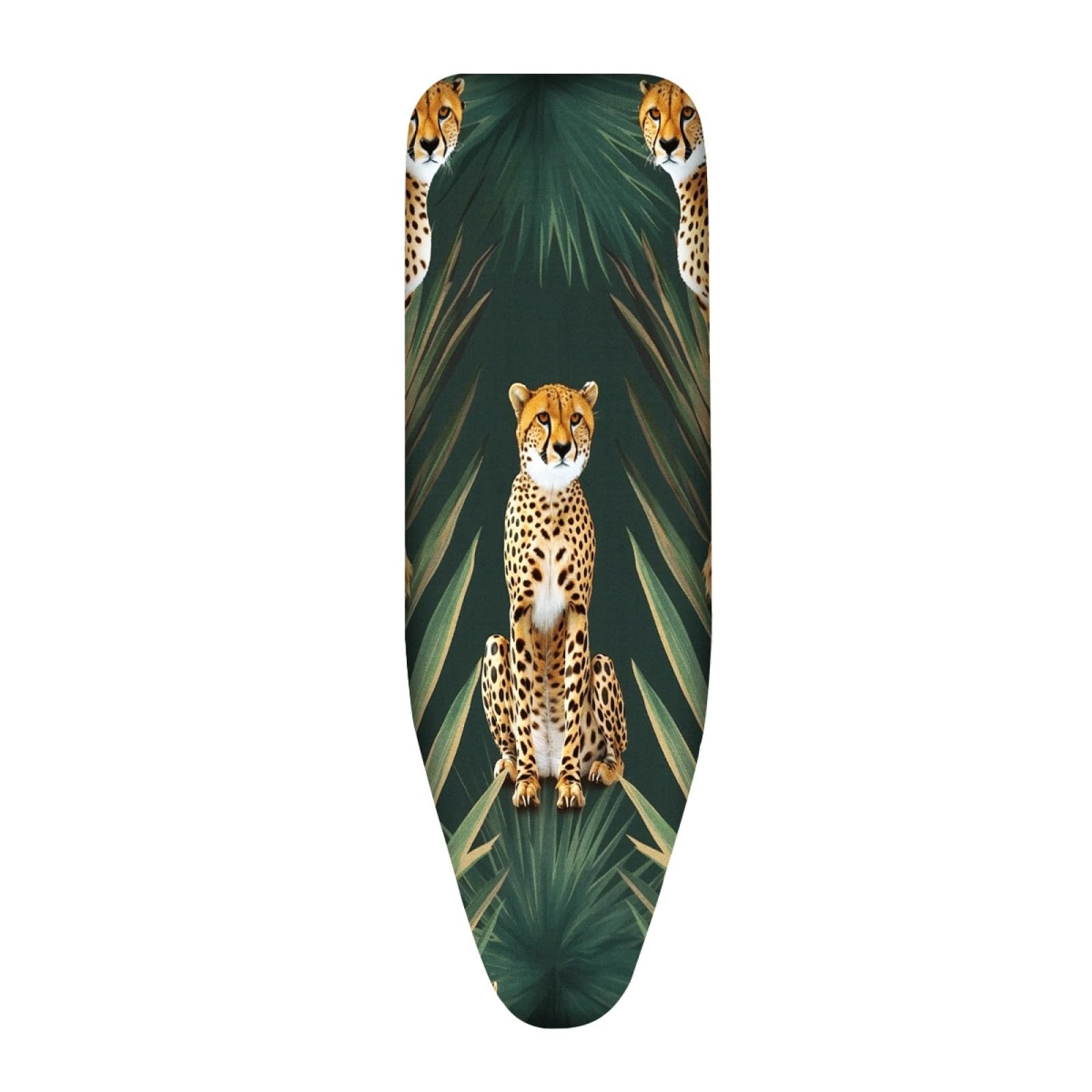 Ironing Board Covers 125 x 45 Elasticated Animal with Padding, Easy Fit and Resists Scorching,Bungee Elasticated Ironing Board Covers Large, Easy Placement