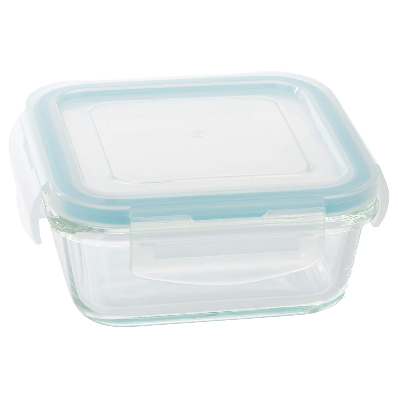 Taliona TL2213349 Boro Pro Square Food Container, Blue, H 23.4 x W 28.2 D 5.6 cm, Glass