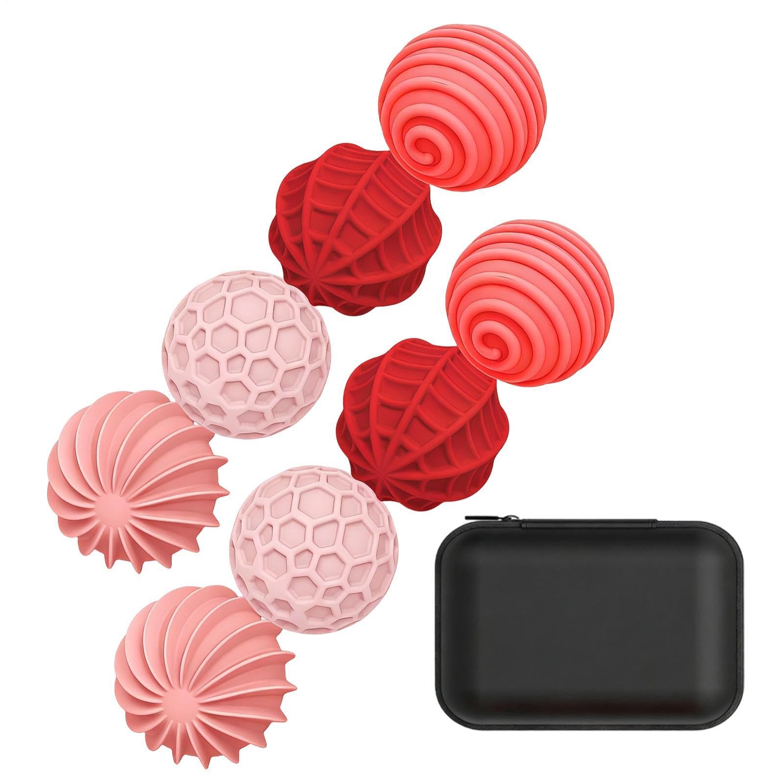Magnetic Fidget Balls, 8 Piece Sensory , Stress Relief Balls with Magnetic Design, Durable Silicone Fidget , Desk with Fun Interactive Style, Focus for Office Classroom Home
