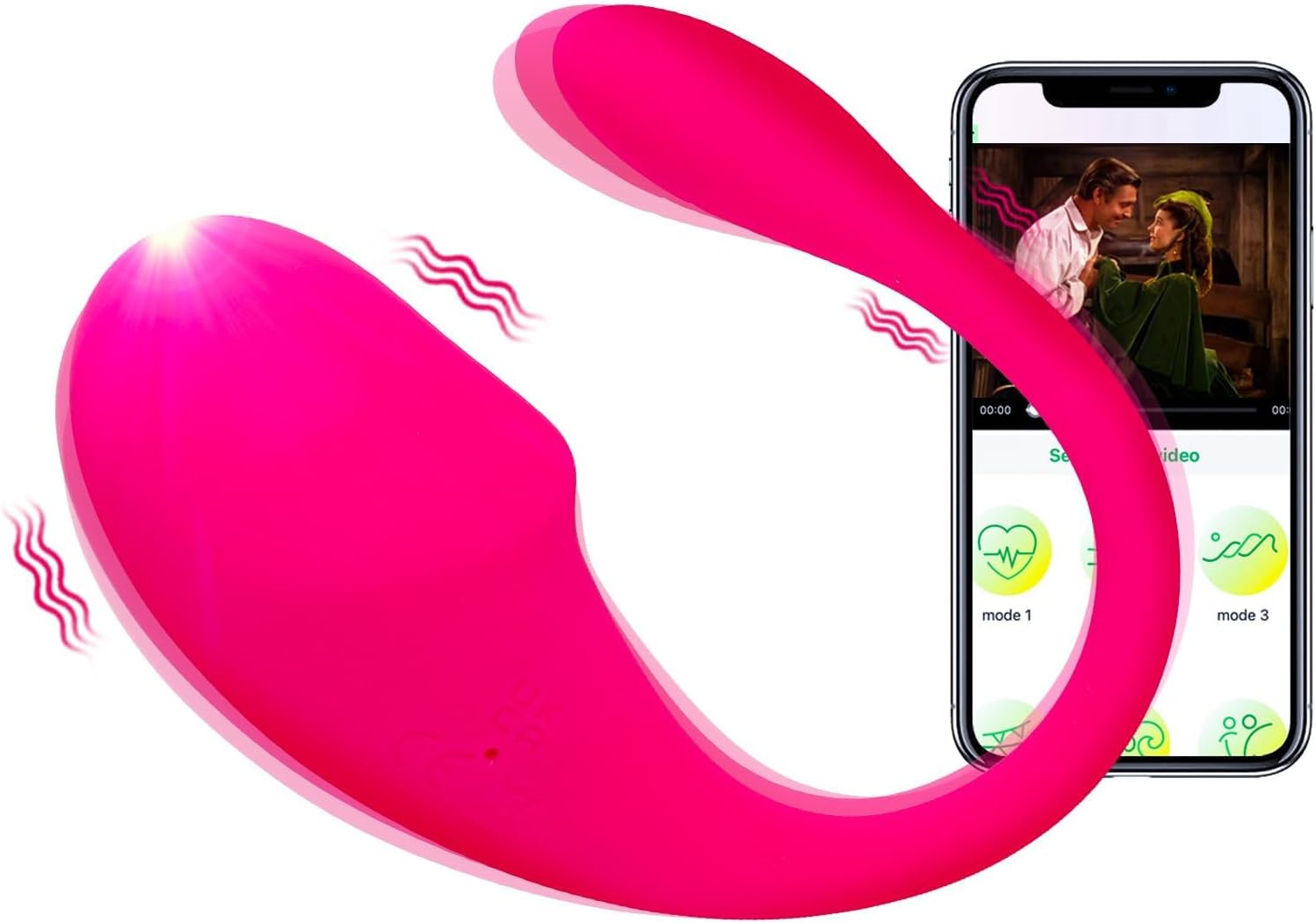 Vibrator Sex Toy Adult Toys Remote Control Vibrator with Phone Control