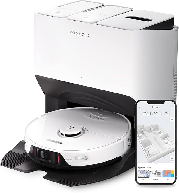Roborock aspirapolvere lavapavimenti s8 pro ultra robot lavaggio/asciugatura S8PU02-00