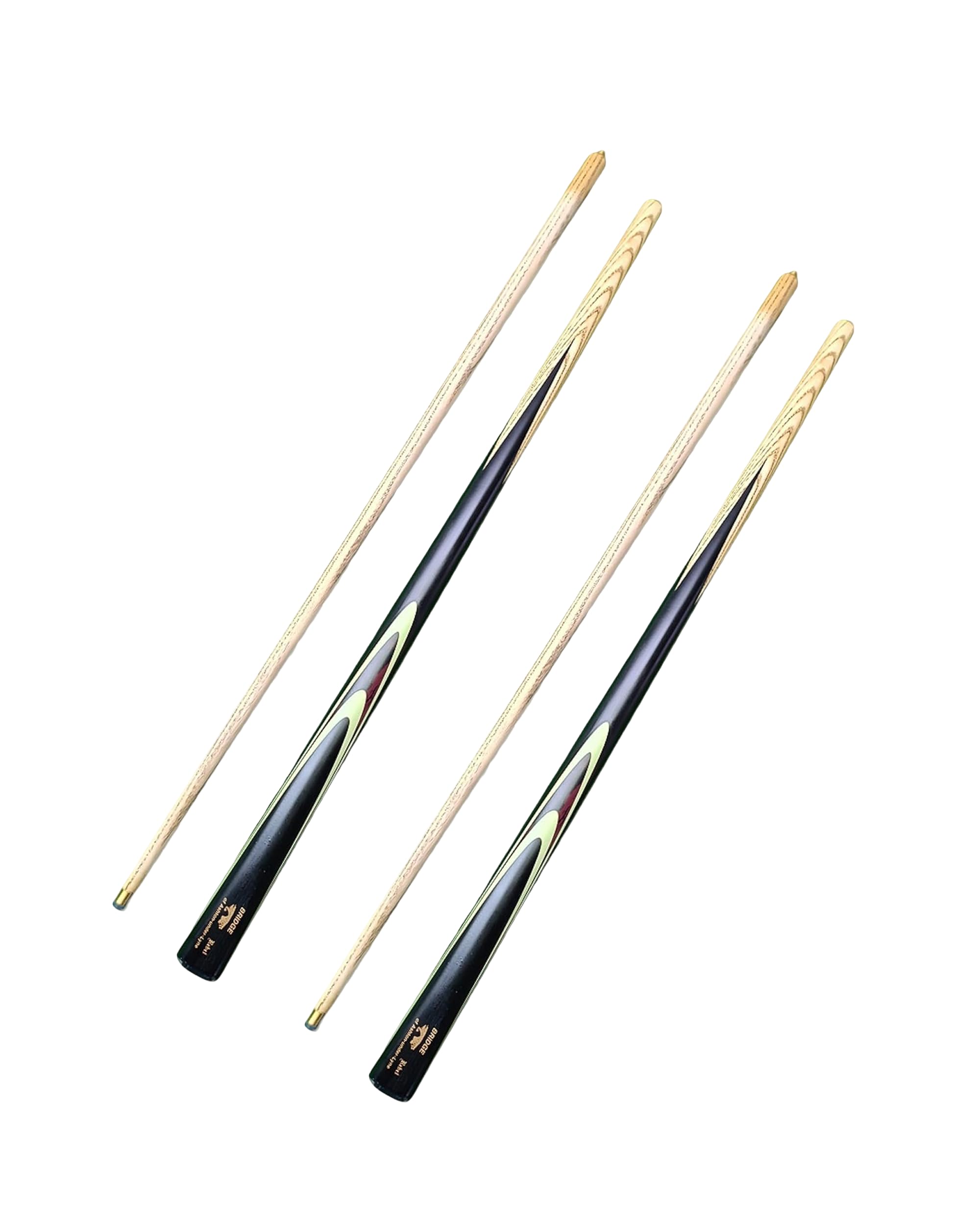 JBB Billiard cue Stick | Half-Brass Joint | Snooker Cue Stick and Pool Cue Stick (9mm Tip Size) - 2pcs (Dashing Black)-image-35