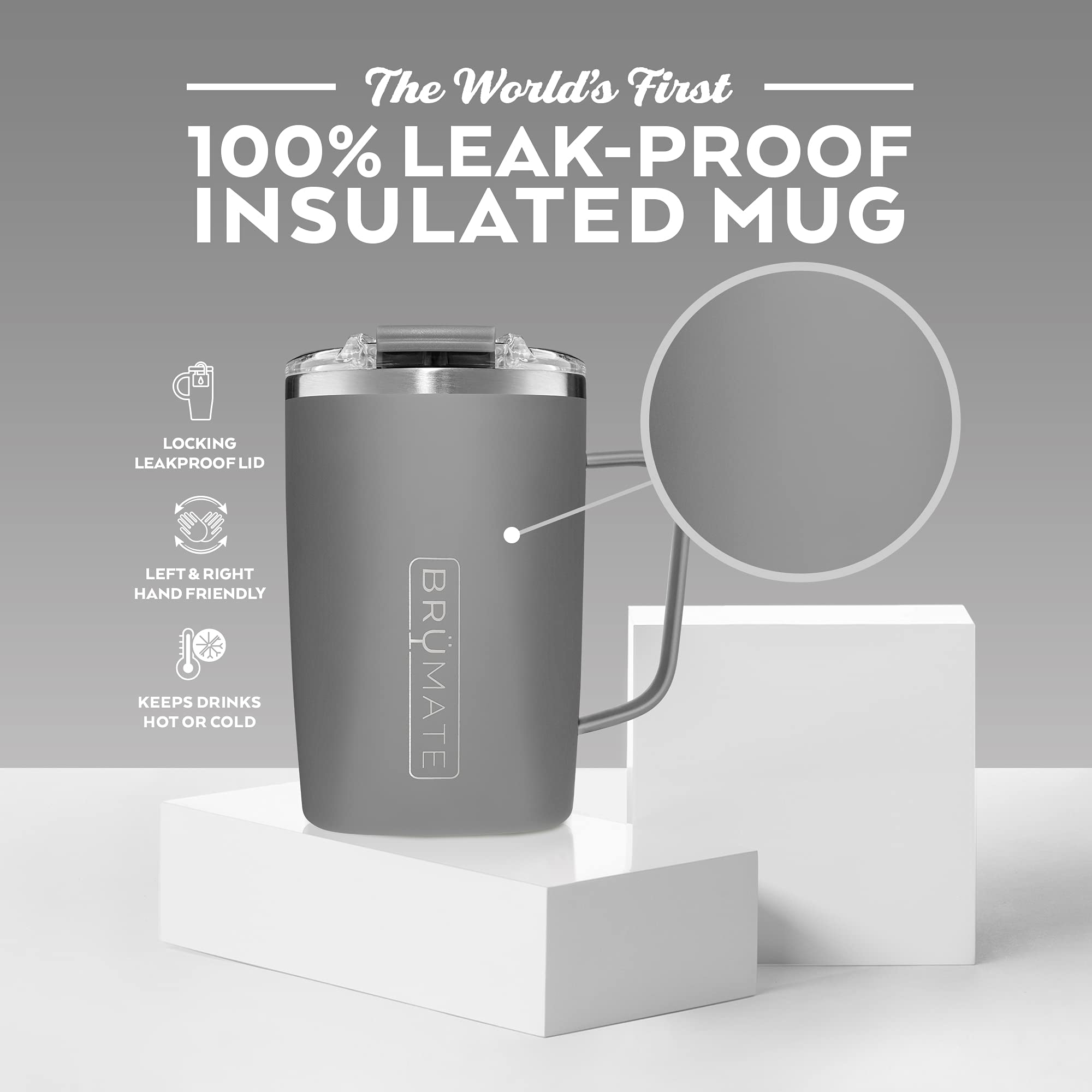 BrüMate Toddy 16oz 100 Leak Proof Insulated Coffee...B09BFZXSXG