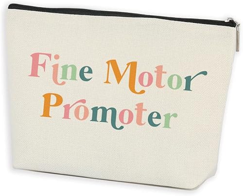 Azteoiz Regalos de terapia ocupacional, regalos de terapeuta para mujeres, regalos pediátricos mentales saludables y mentales, bolsa de maquillaje