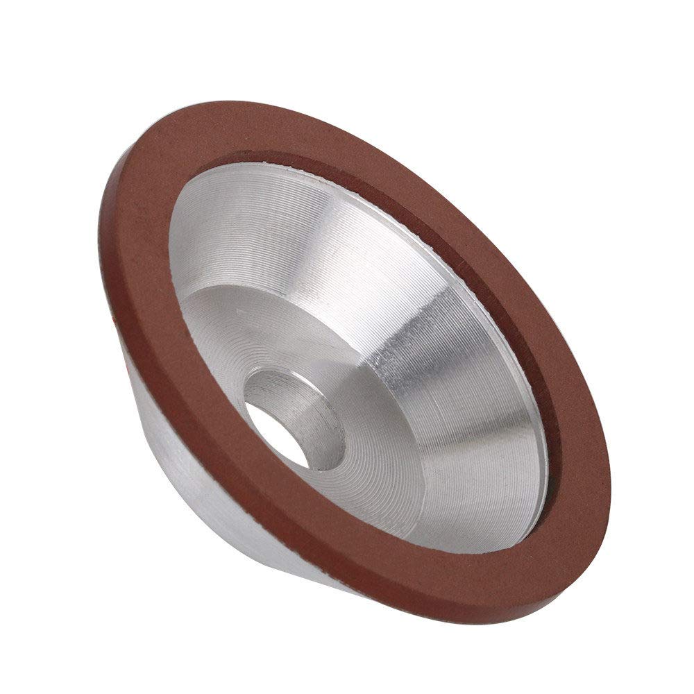 75/100/125 / 150mm, muela de diamante, afilador de círculo de enlace de resina, amoladora para carburo, Metal, tungsteno, acero, fresa, 1 pieza, 400