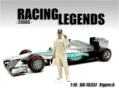 Miniatura 2 de American Diorama Tema Racing Legend 2000s (Figura A) para pantalla de coche modelo a escala 1/18 AD-76357