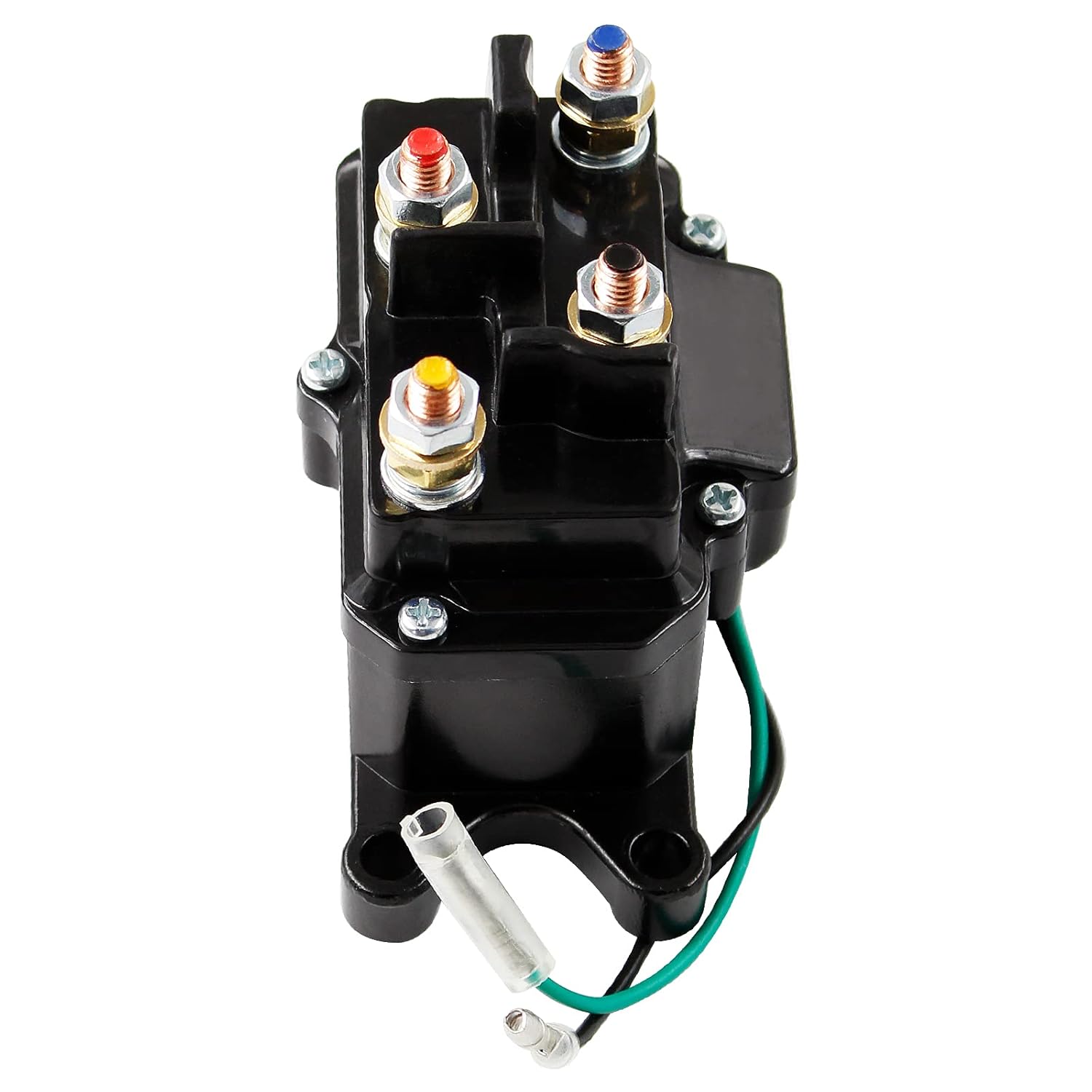 Road Passion 12V 250A Winch Solenoid Relay for BADLAND 2000lb #68146 | 3000lb #68145, 5000lb #68144 / SMITTYBILT XRC 2.0 | XRC 3.0 / XGEAR X3000, X4000