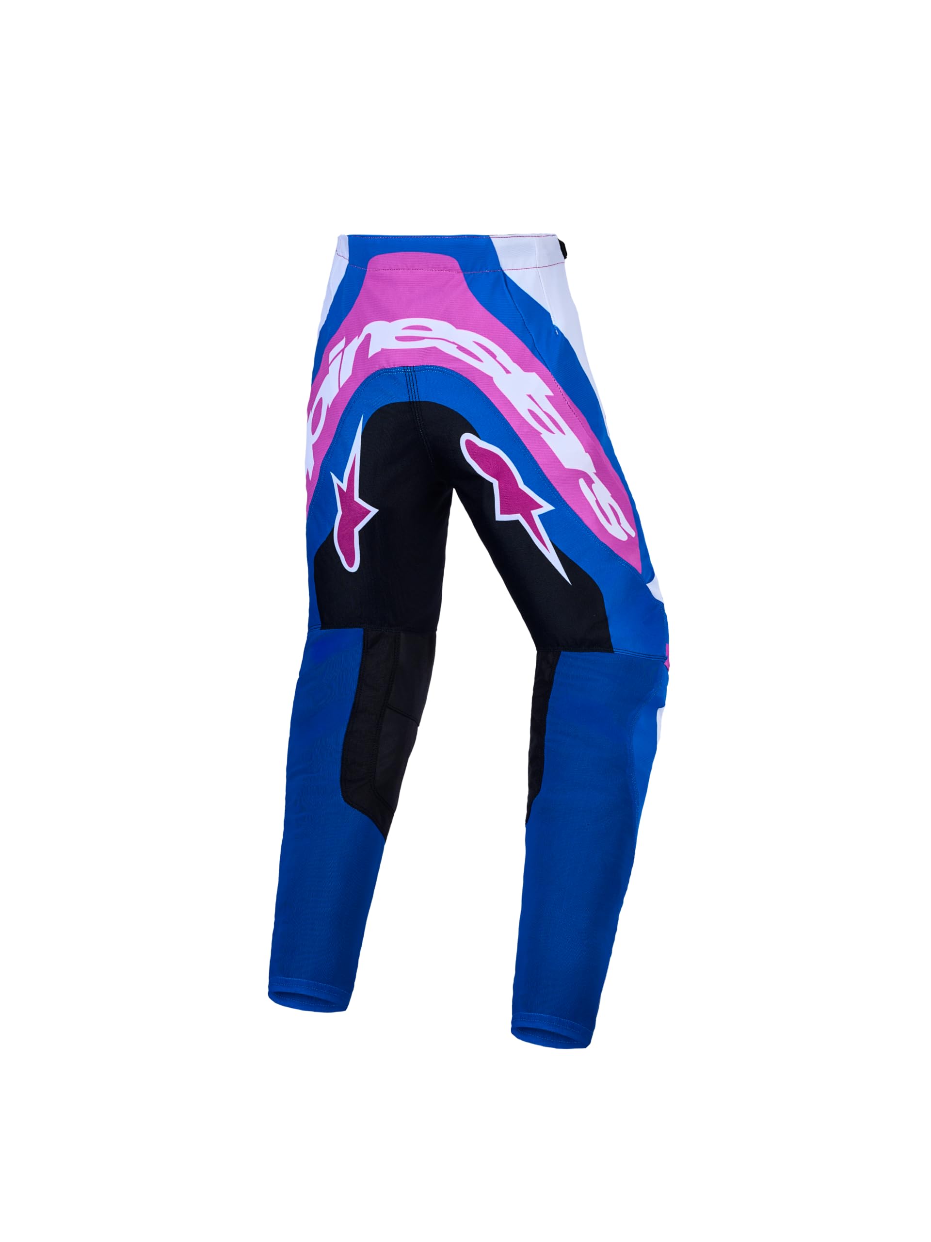 Alpinestars Supertech Maven Pantaloni Motocross Giovanili, nero/bianco/blu/rosso, 28