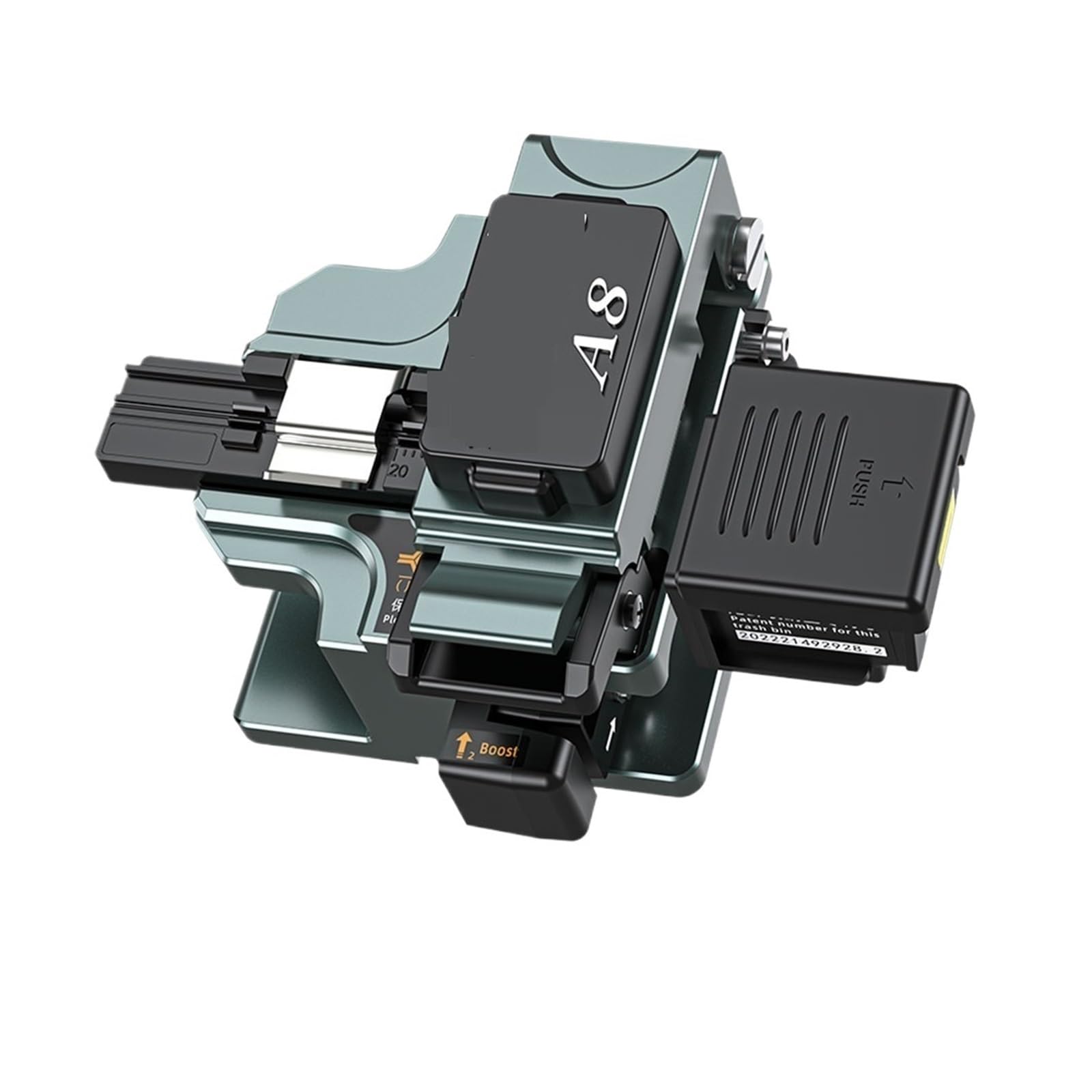 Optical Fiber Cleaver, Optical Fiber Cutter High Precision Cleaver With Scrap Box Optic Cutting