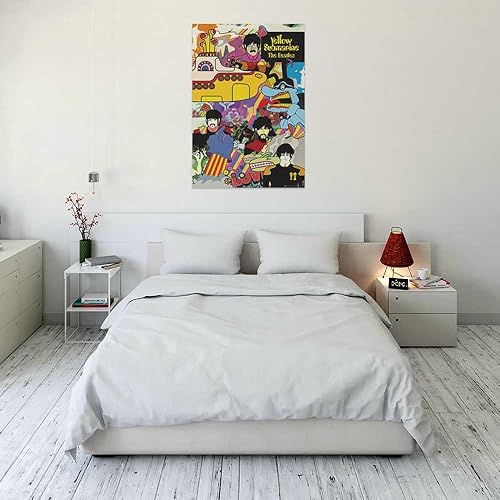 Miniatura 4 de The Beatles - Póster de submarino amarillo (24 x 36 pulgadas)