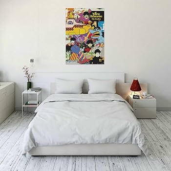 The Beatles ポスター　アビーロード　yellow submarine Amazon.com: The Beatles Yellow Submarine Cover Poster Rolled