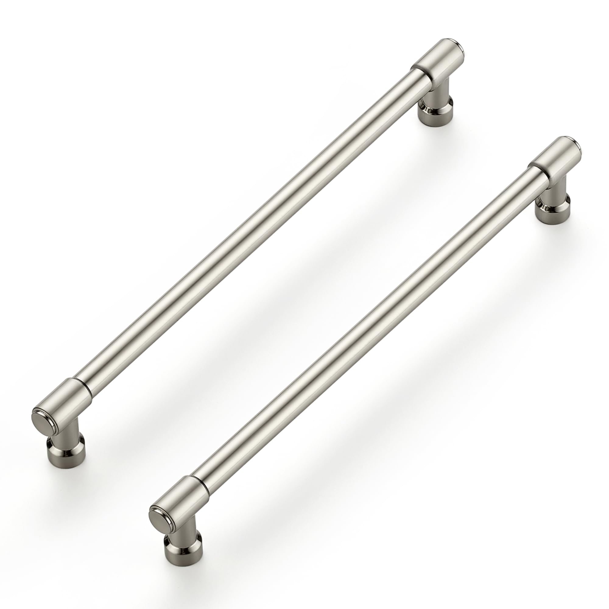 Ravinte Brushed Nickel Kitchen Pulls Cabinet Handles 8 Inch 10 Pack