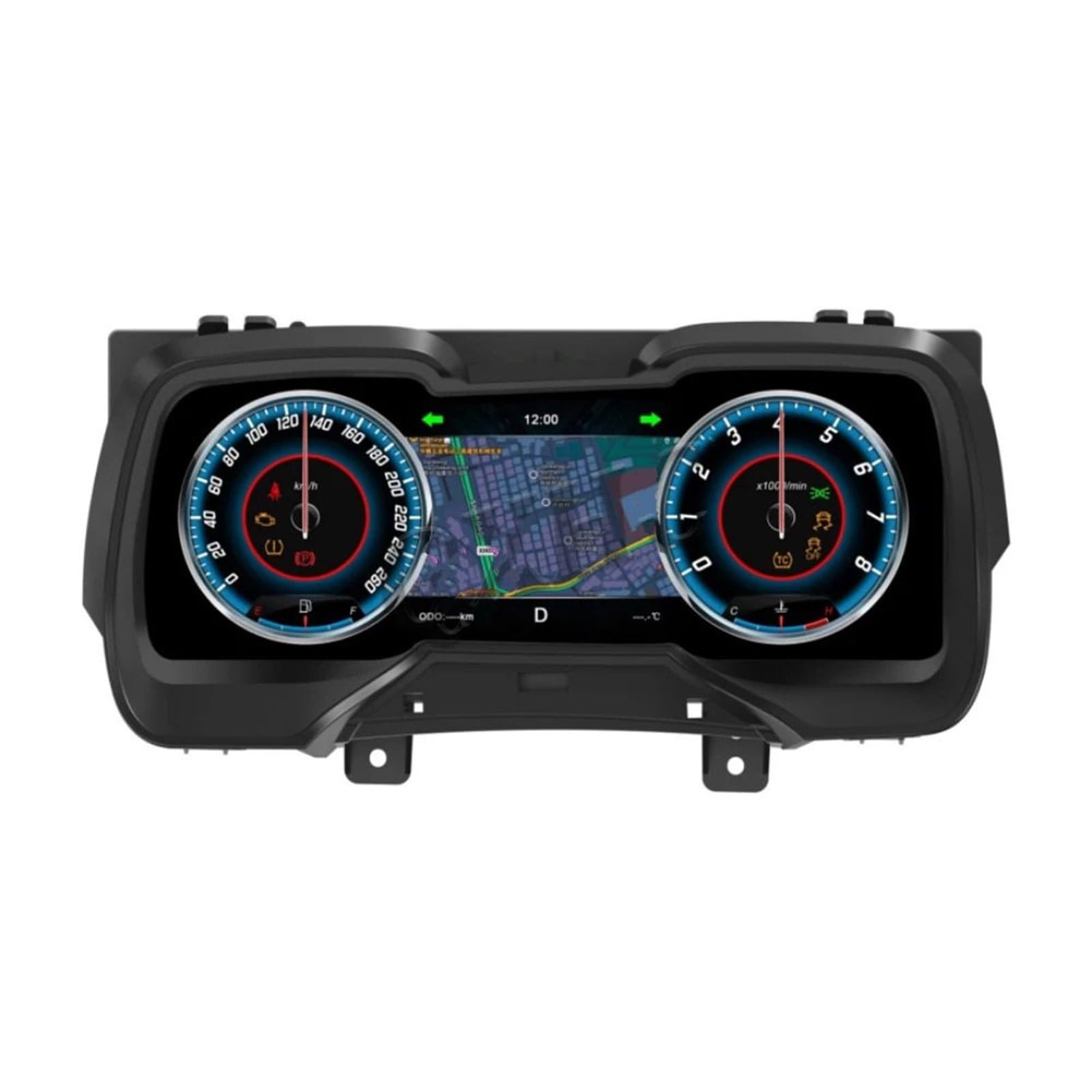 Tacómetro Compatible Con Chevrolet Camaro 2010-2015, Panel De Instrumentos, Pantalla LCD Digital, Tablero De Instrumentos, Cabina Virtual, Velocímetro