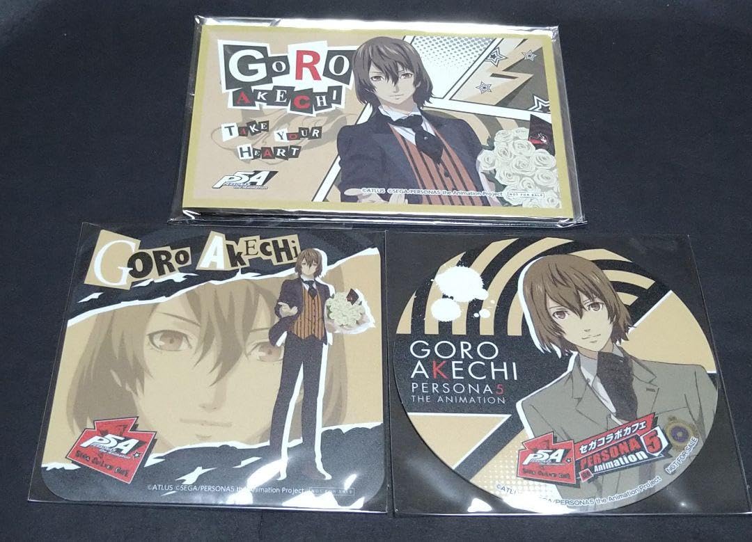 ペルソナ　明智吾郎　セット ペルソナ5 明智 セット ペルソナ5 p5r 肩ズン fig. 主人公 明智