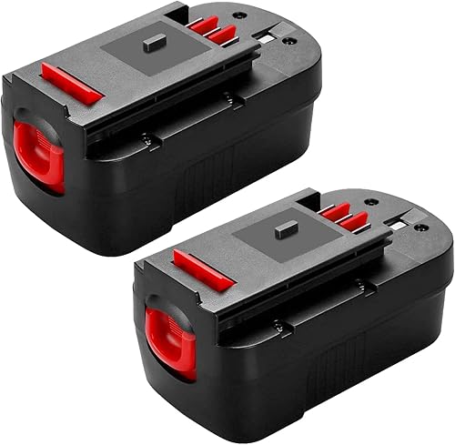 Miniatura 9 de Paquete de 2 baterías de repuesto HPB18 Ni-Mh de 3.6 Ah para Black and Decker de 18 V, HPB18 HPB18-OPE, compatible con batería Black Decker,