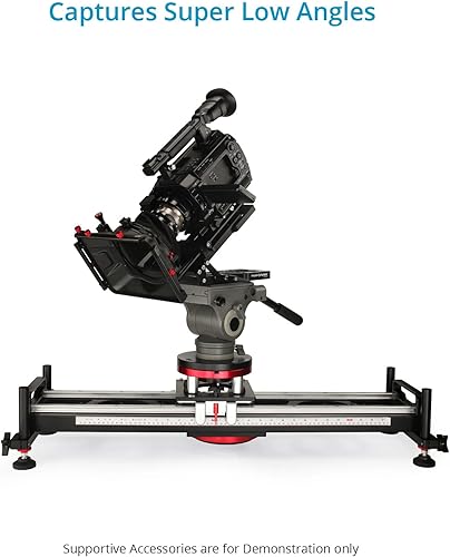 Miniatura 7 de PROAIM Placa dinámica para cámara panorámica/inclinable. Carga útil: 20kg/44lb. Ángulo de inclinación de 0-90° y ajuste de giro de 35-70°. Incluye