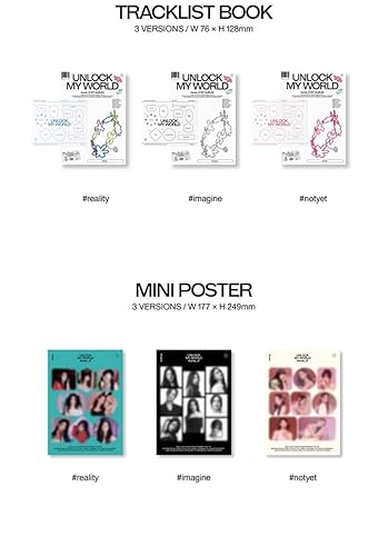 Miniatura 4 de FROMIS_9 DESBLOQUEAR MI MUNDO 1er álbum AUNDO Ver. K-POP SELLADO