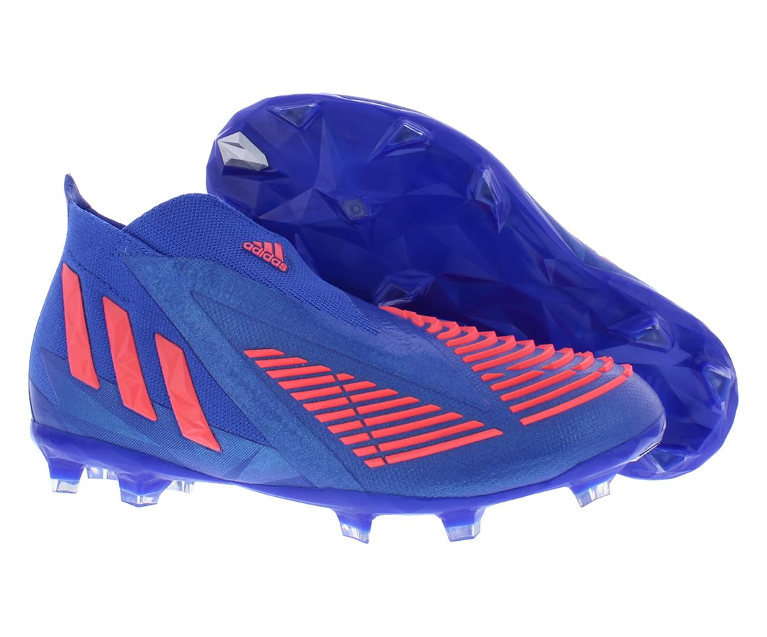 Adidas Predator Edge+ FG GS Boys Shoes Size 11, Color: Blue/Orange