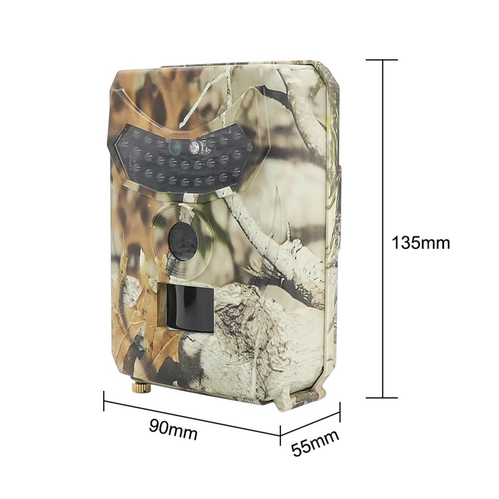 Cámara Vida Silvestre Cámara De Caza Al Aire Libre, Detector Animales Salvajes 12MP, Rastreo HD, Monitoreo Impermeable, Detección Calor Infrarroja, Visión Nocturna Confiable Preciso