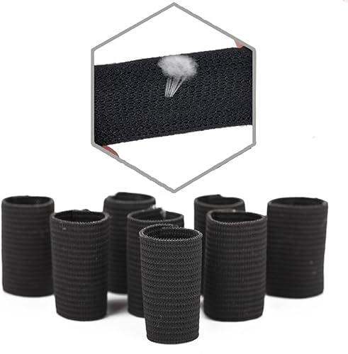 Miniatura 5 de Juego de 50 unidades por juego de férula de dedo para adultos, protector de apoyo para el pulgar, suave, cómodo, seguro, elástico, transpirable,