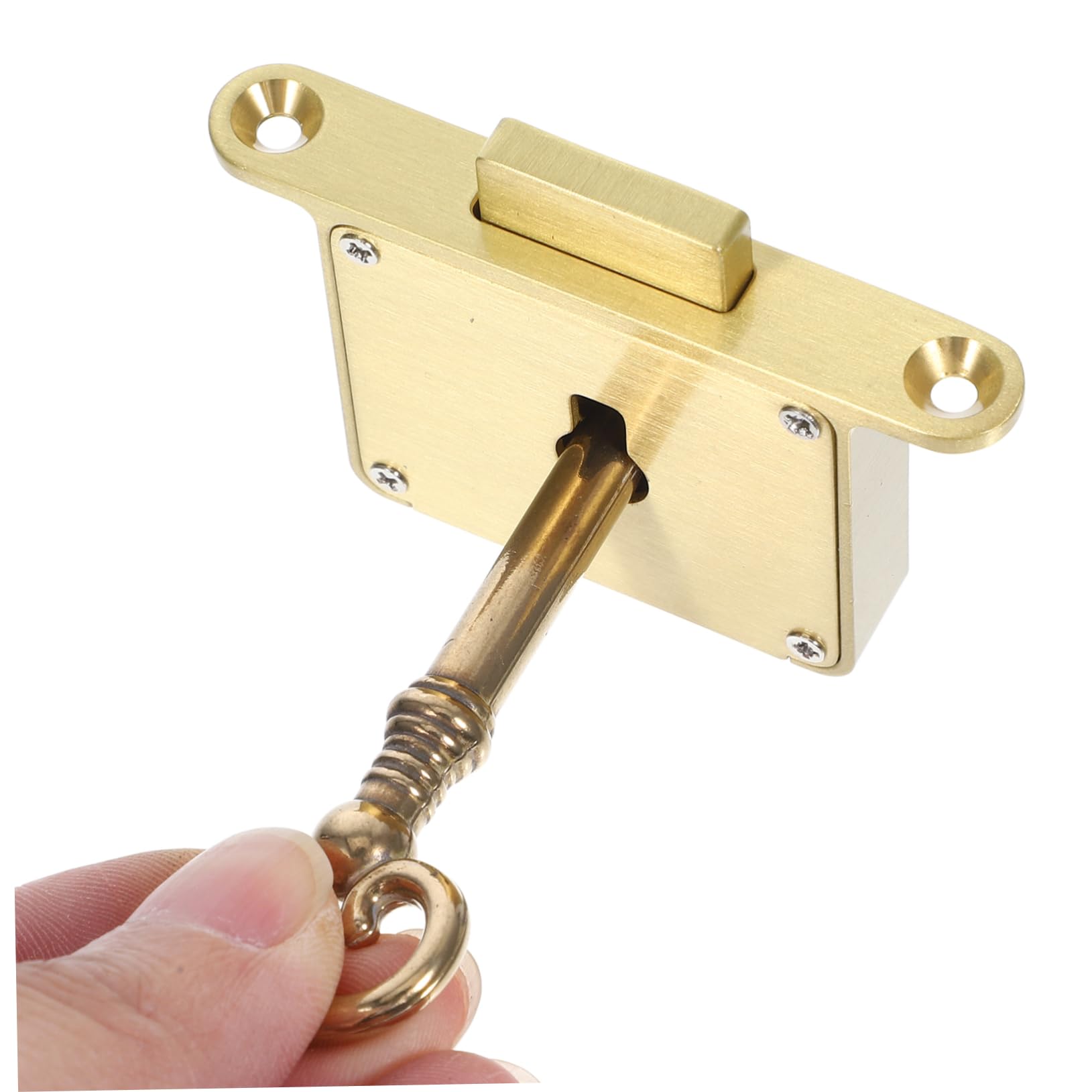 Amosfun Schranktürschloss Schubladenschloss Aus Messing Vintage Stil Schloss Mit Schlüssel Für Schrank Möbel Schließfachtür Schrankmöbelschloss Ersatz Für Alte Schlösser