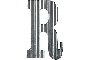 COLLECTIVE HOME 12" Outdoor Metal Letters & Rustic Wall Decor