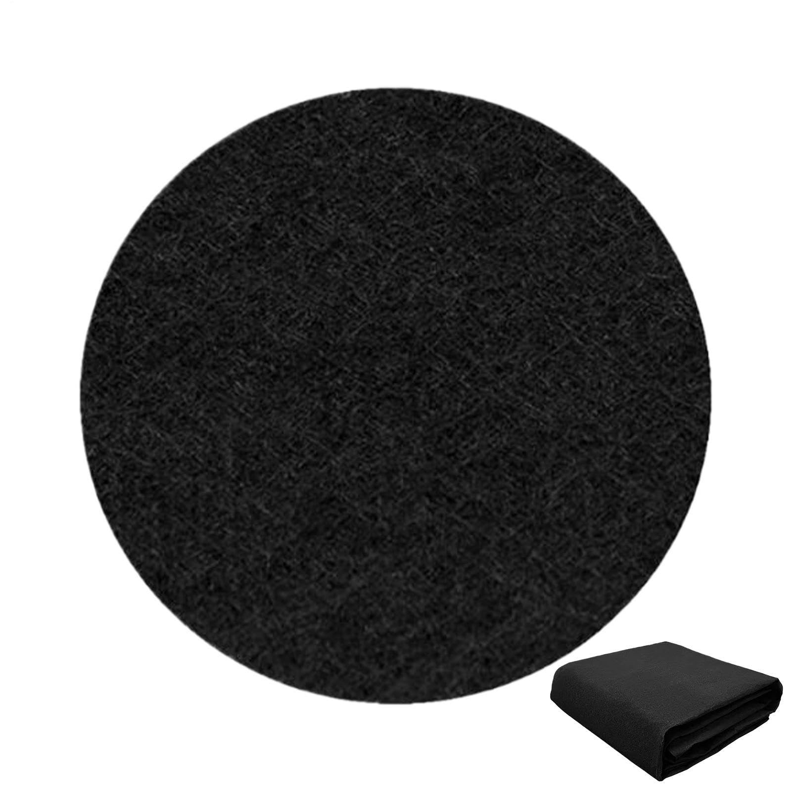 12FT Round Pool Ground Mat, 370CM Ground Pool Liner Pad, Swimming Pools Grounds Sheet, Hot Tub Mat For Inflatable Tub Spa Bath Outdoors Bathtub Fitness Accessories