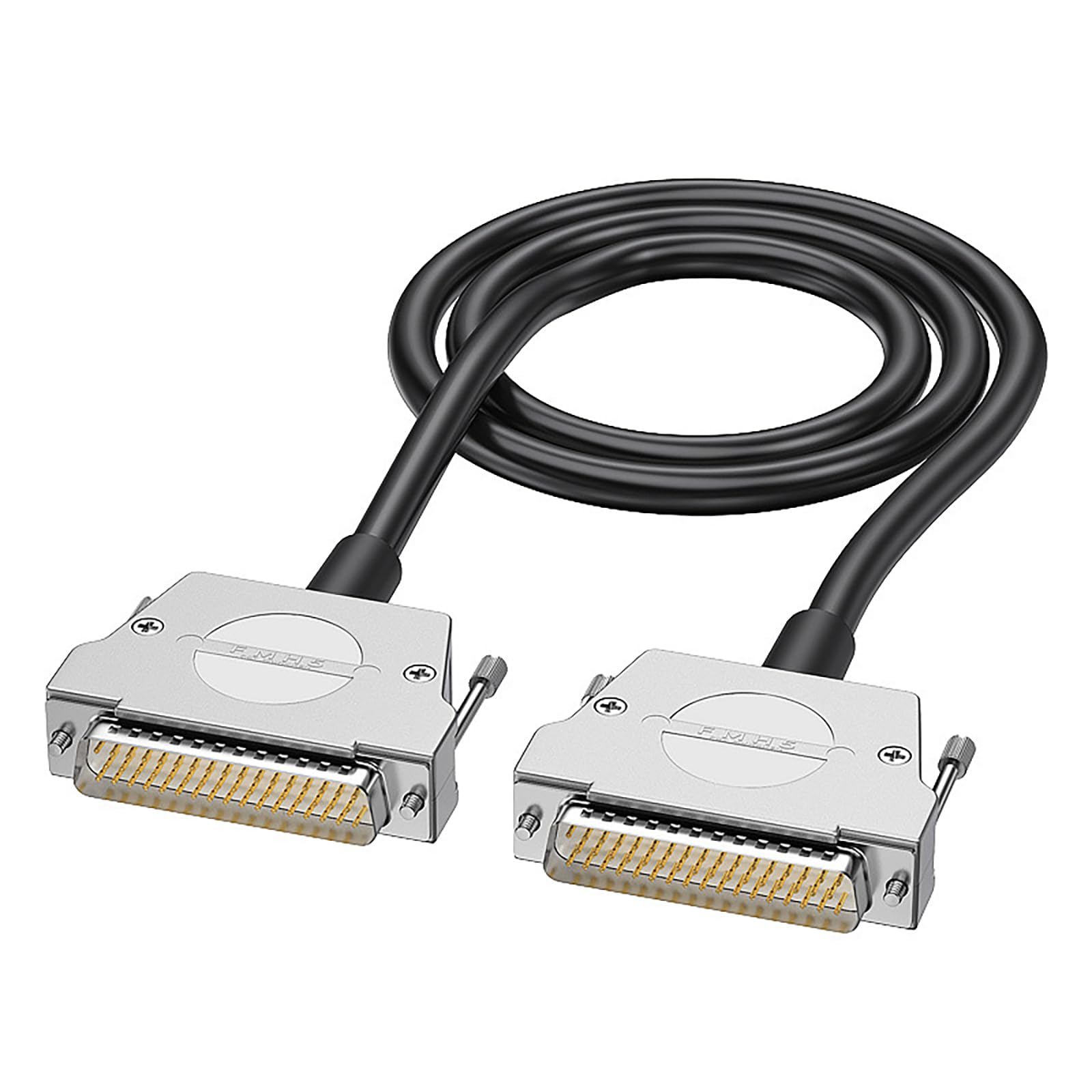 D Sub 50Pin Macho Hembra Cable Blindado Cable de Extensión Recubierto de PVC Para Uso Industrial