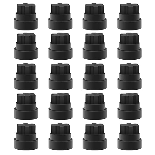 Rubber Grate Feet Part - Replacement for Thermador Bosch Range/Gas Cooktop-Compatible with Part Number 00618112, 00637940, 1999626, 617174, 618112, AH3478553, EA3478553, PS3478553-20 Pack