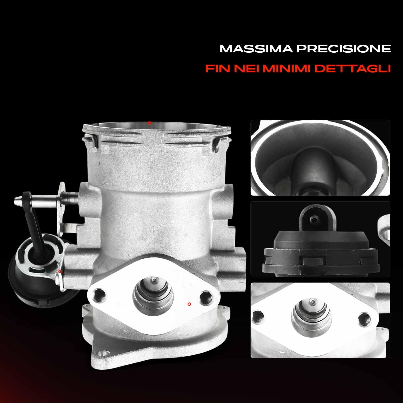 Frankberg Ricircolo dei gas di scarico della valvola EGR 070128070F | Compatibile con: T.o.u.a.r.e.g 7L6 7L7 7LA