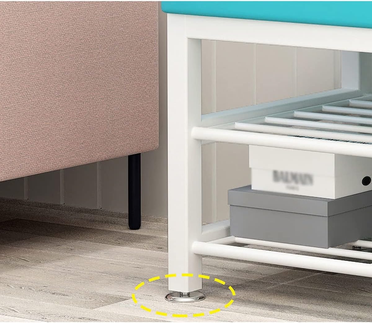 Stylish Floor-Standing Solid Wood Coat Rack with 12/16 Hooks, 2-Tier Shoe Storage, Non-Slip Base, Ideal for Entryway, Bedroom, Hallway, Living Room - Black, 100x3