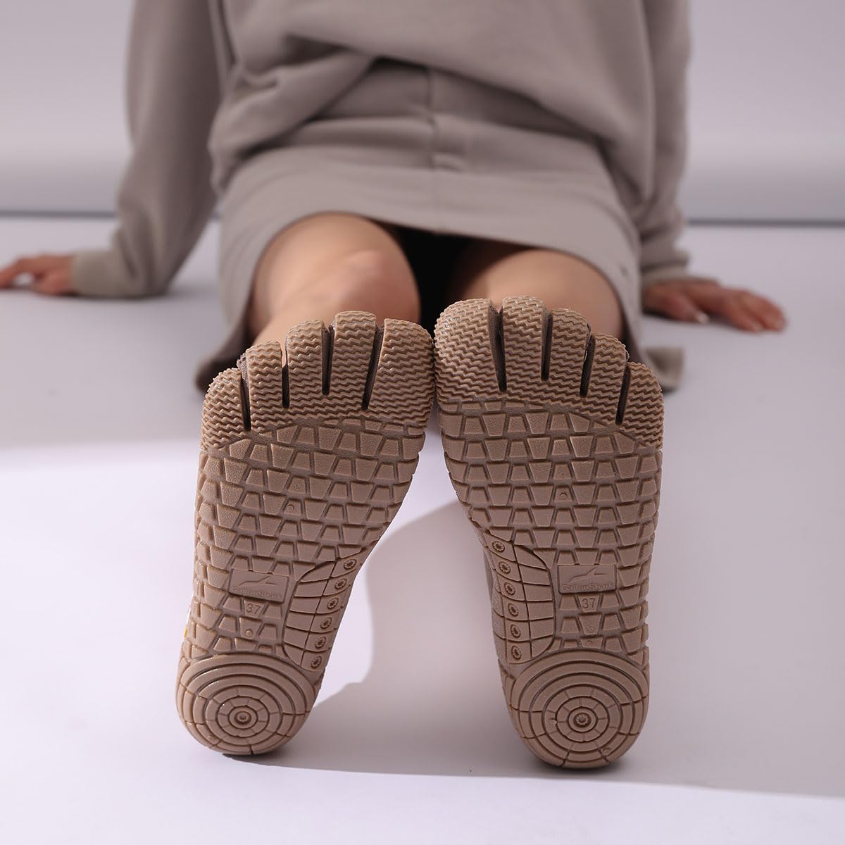 Minimal Socknit- Barefoot Cinco Dedos Unisex – Zapatillas Minimalistas Drop Cero, Suela Flexible y Antideslizante para Gimnasio y Cross Training