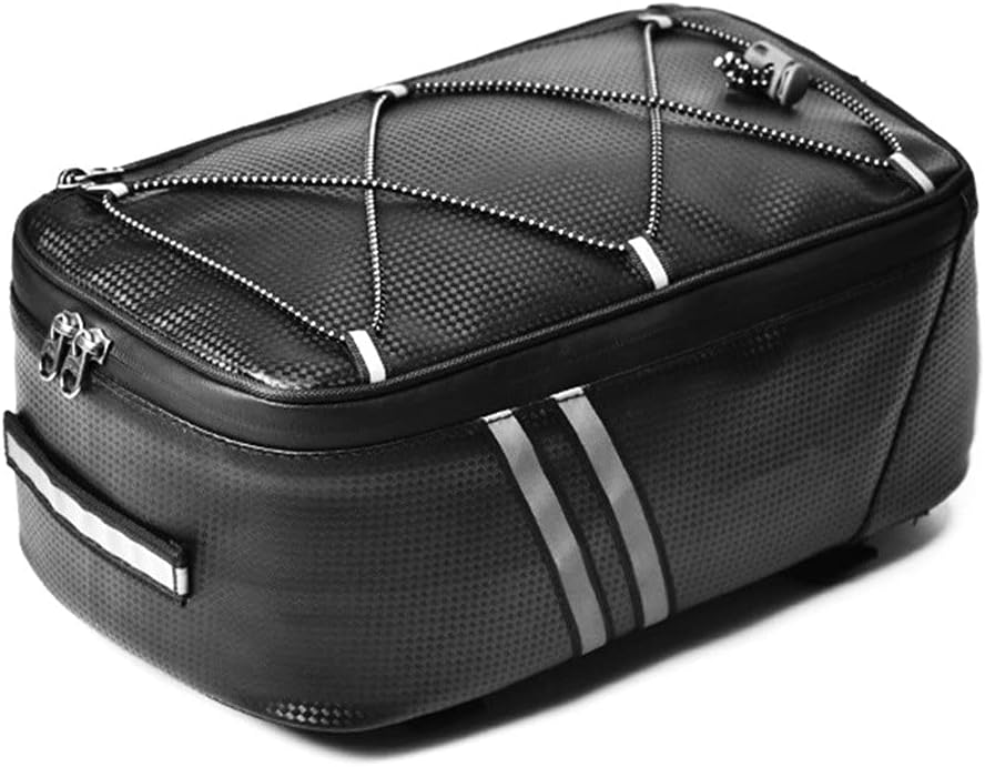 HBJWOV Bike Trunk Bag Larger Capacity 7l Bicycle Commuter Bag Waterproof Rack Bag Waterproof Rain Cover Bike Accessories