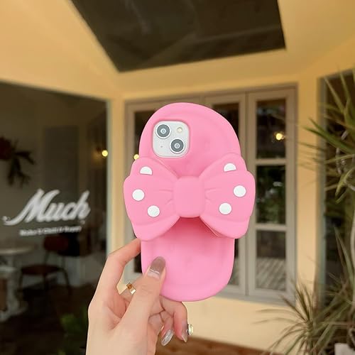 Miniatura 9 de Yatchen Fundas Kawaii para iPhone 13 Pro Max, bonitas fundas de dibujos animados verdes con boca de salchicha, rana y chanclas, funda 3D de silicona