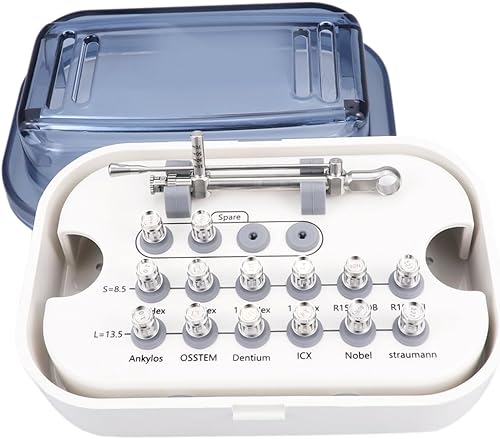 Miniatura 2 de Tazrigo Destornillador universal de implante de llave dinamométrica, kit de prótesis, destornilladores de trinquete, herramientas de reparación de