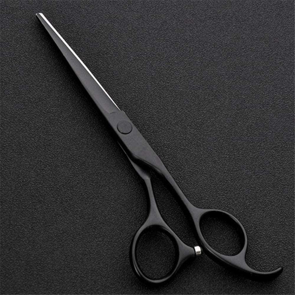 Tijeras de peluquería, Tijeras de peluquería Profesional Japón Acero 6 Pulgadas Tijeras de Pelo Negro Corte makas Tijeras de Adelgazamiento Tijeras de Peinado Tijeras de