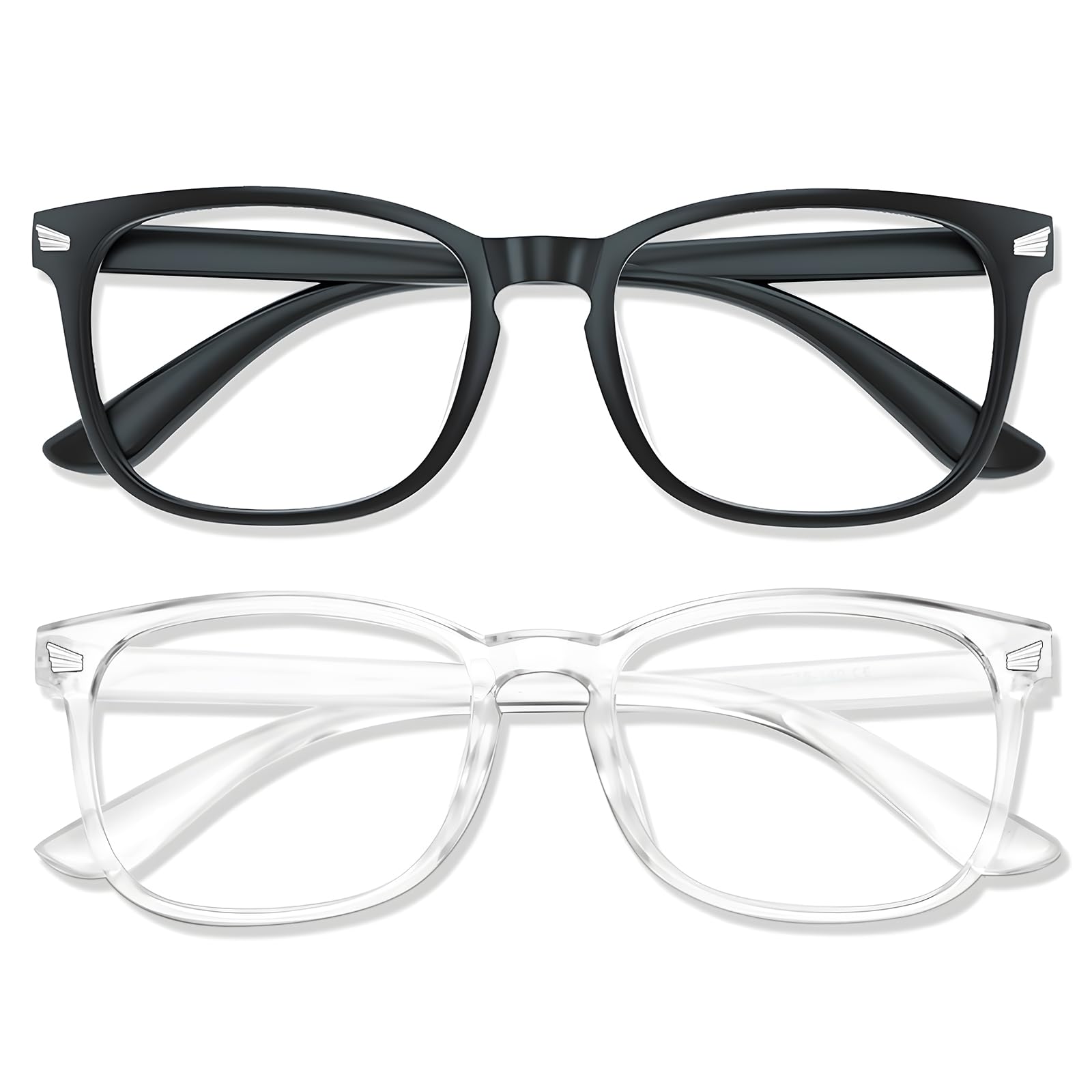 WINTOO Blue Light Glasses for Woman Men 99 Blue Light Blocking Glasses for Computer Gaming TV Phone Screen